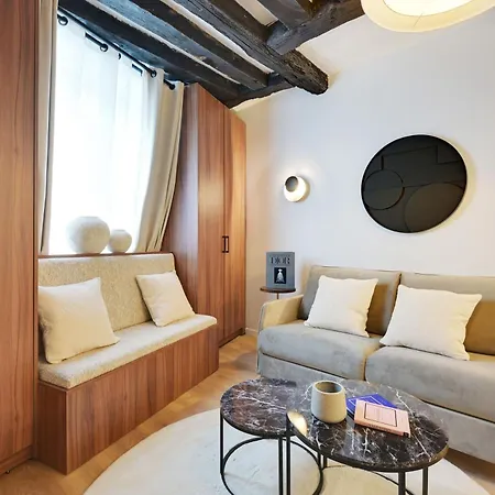 Chic - 1br-4p -ac- Marais-vosges Apartment Paris