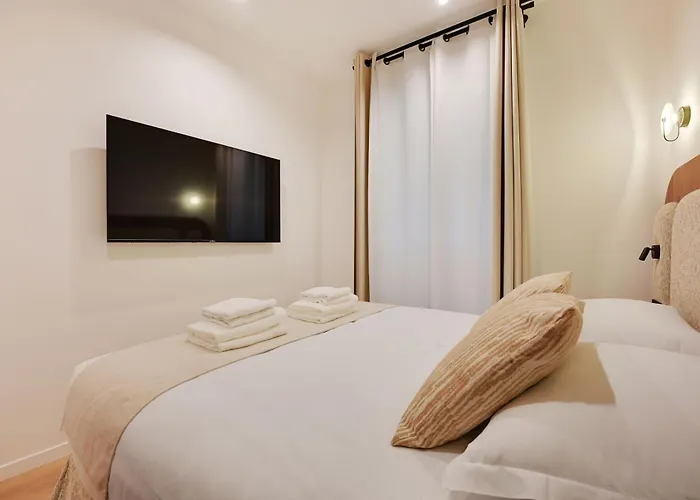 Appartement Chic - 1br-4p -ac- Marais-vosges Paris